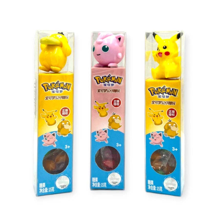 Pokemon Soft Candy and Toy 1 ct