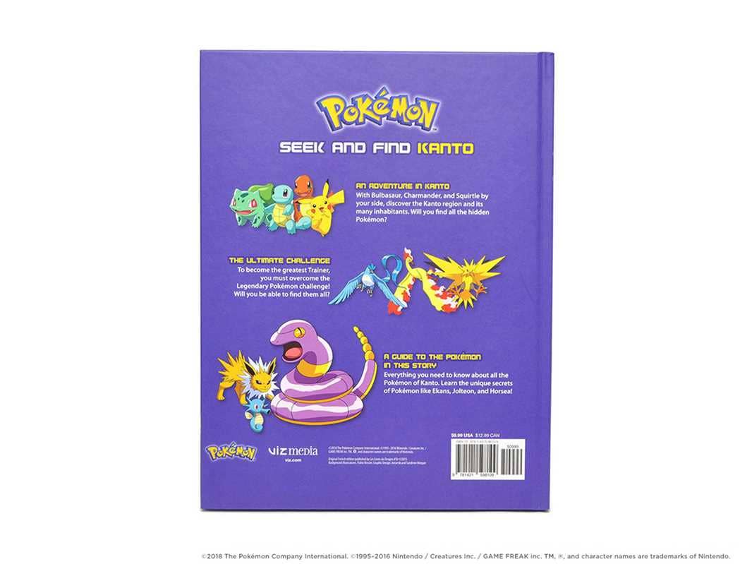 Pokémon Seek and Find: Kanto by Viz_Unknown