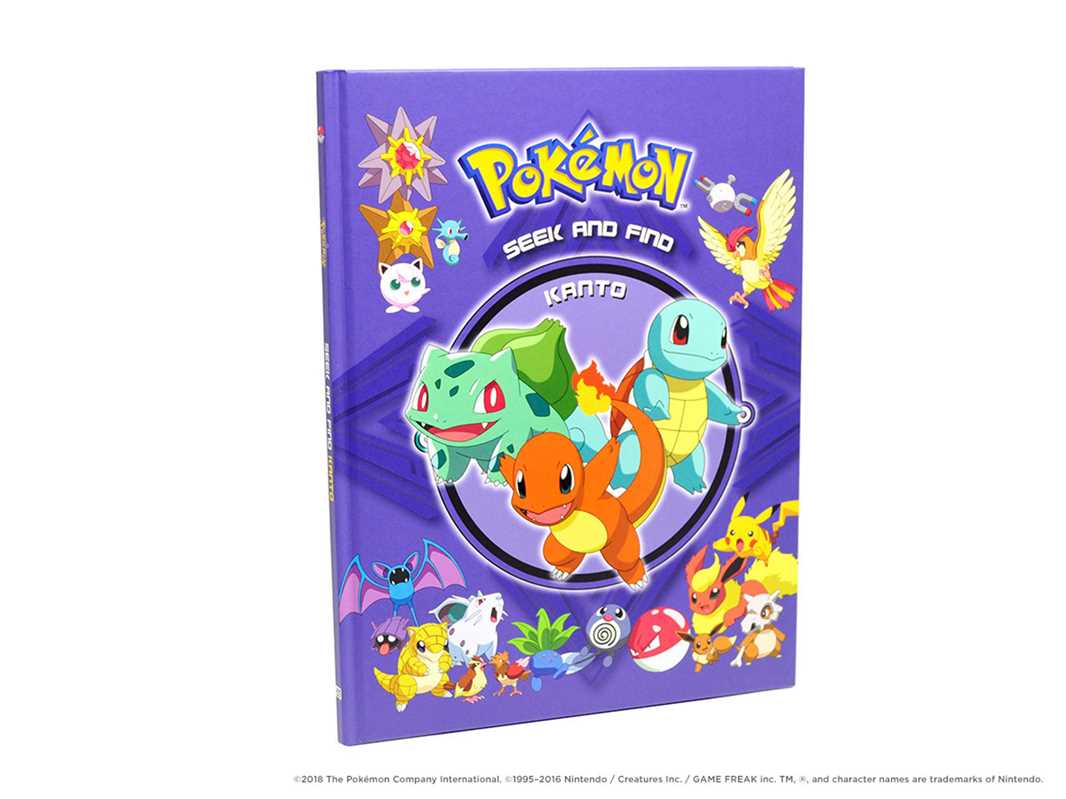Pokémon Seek and Find: Kanto by Viz_Unknown