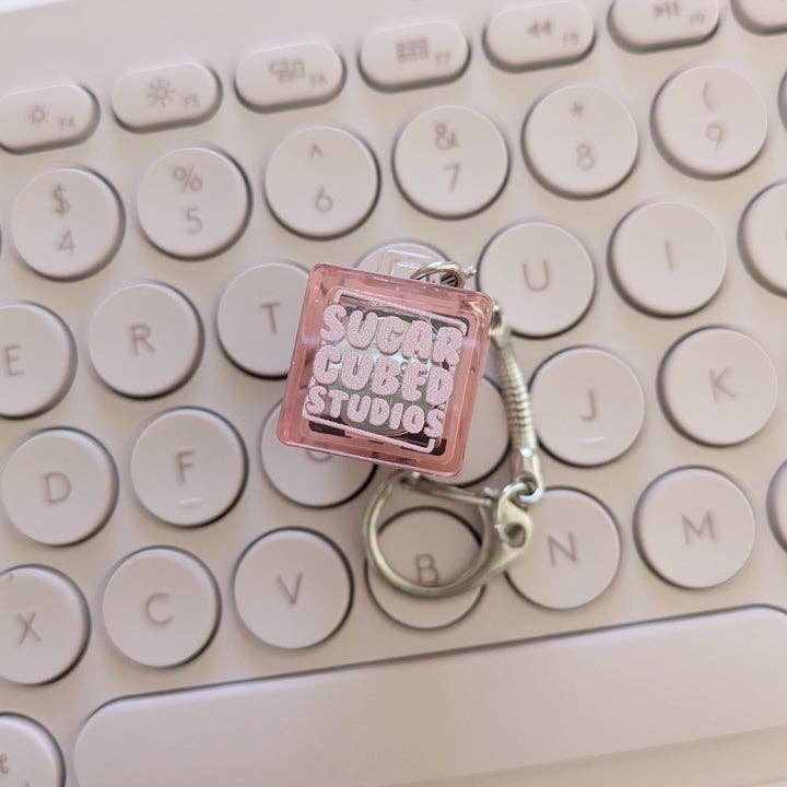 Kirbo - Fidget Keycap Keychain