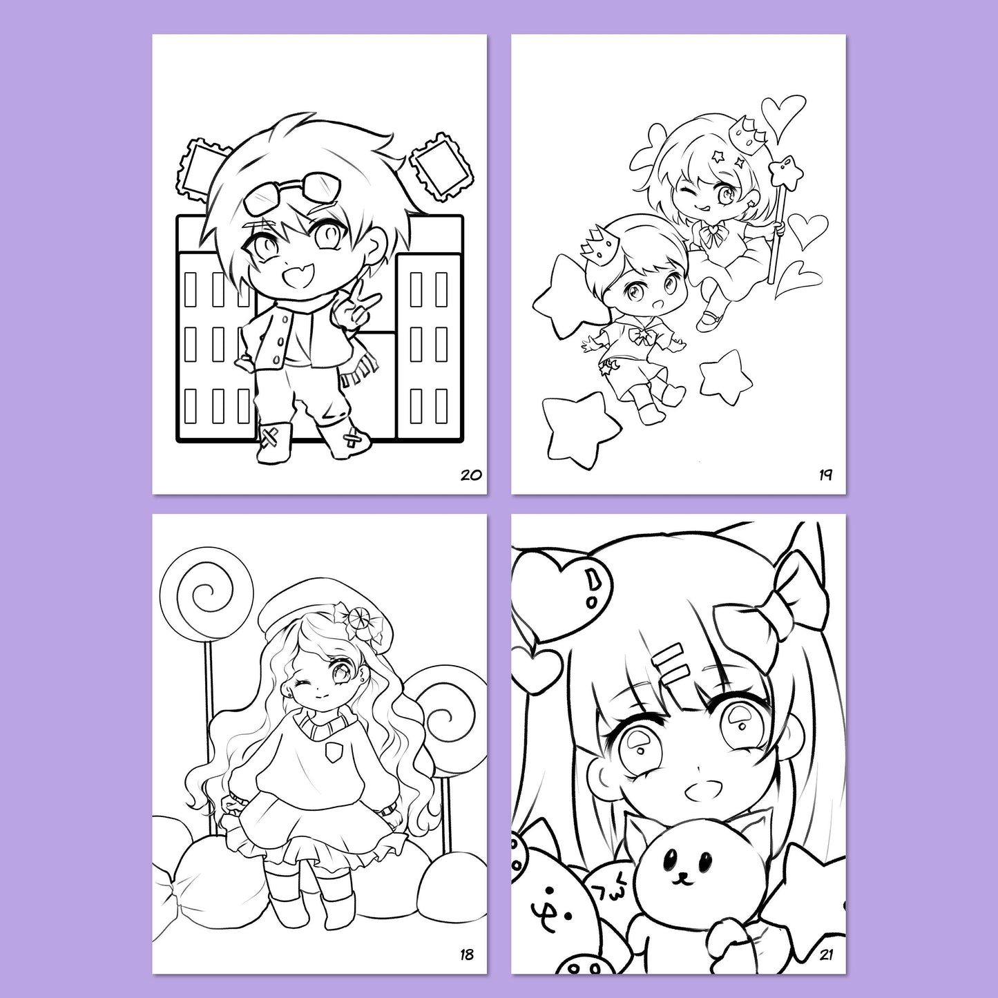 Anime Drawing - Chibi Edition Drawing Instruction Kit