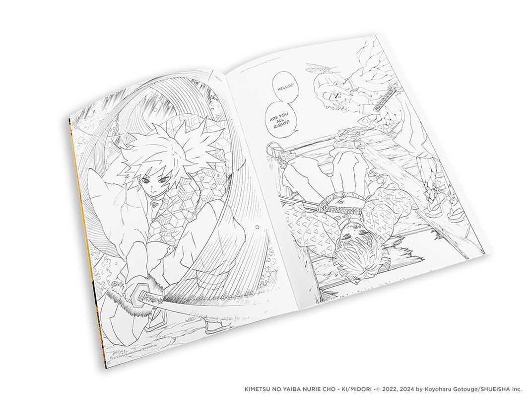 Demon Slayer: Kimetsu no Yaiba: The Official Coloring Book 3 by