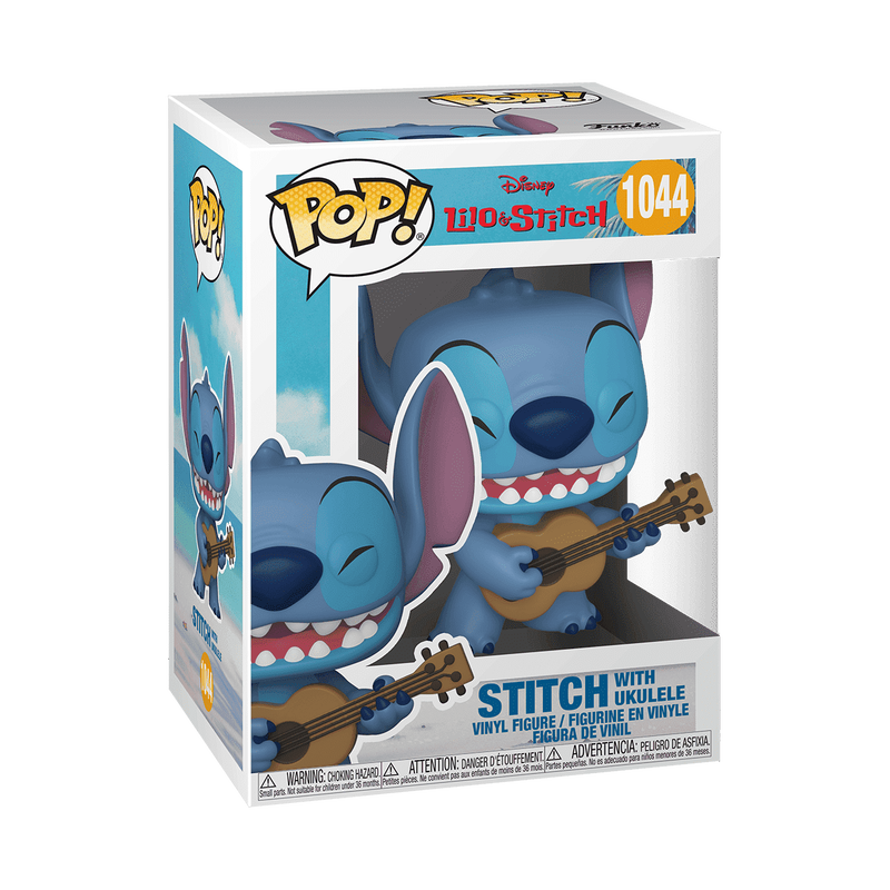Stitch (With Ukulele) Lilo & Stitch Disney Funko Pop!