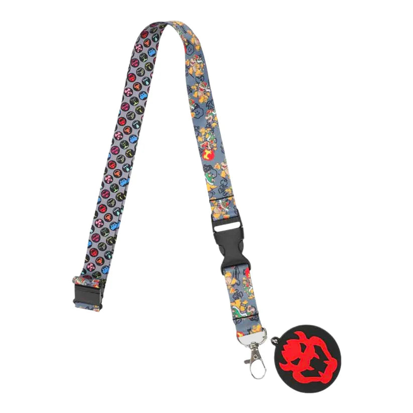 Super Mario Brothers Bowser Lanyard