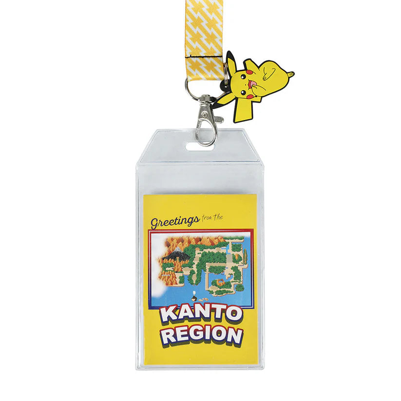 Pokemon Pikachu Kanto Breakaway Lanyard