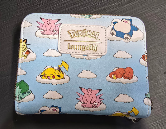 Loungefly Sleeping Pokemon Zipper Wallet