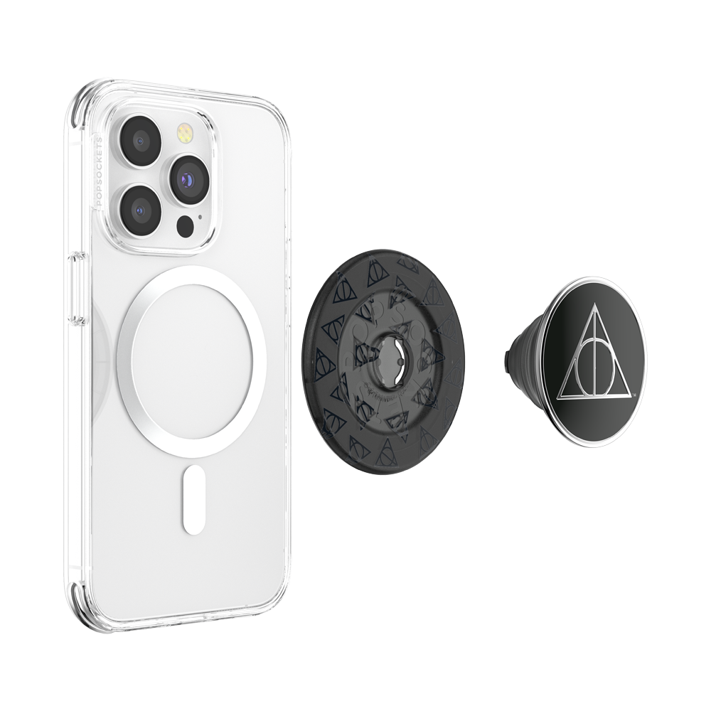 PopSockets MagSafe Phone Grip - Enamel Deathly Hallows