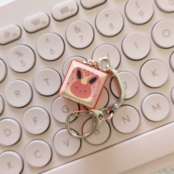 Flare #136 - Fidget Keycap Keychain