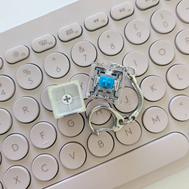 Kirbo - Fidget Keycap Keychain