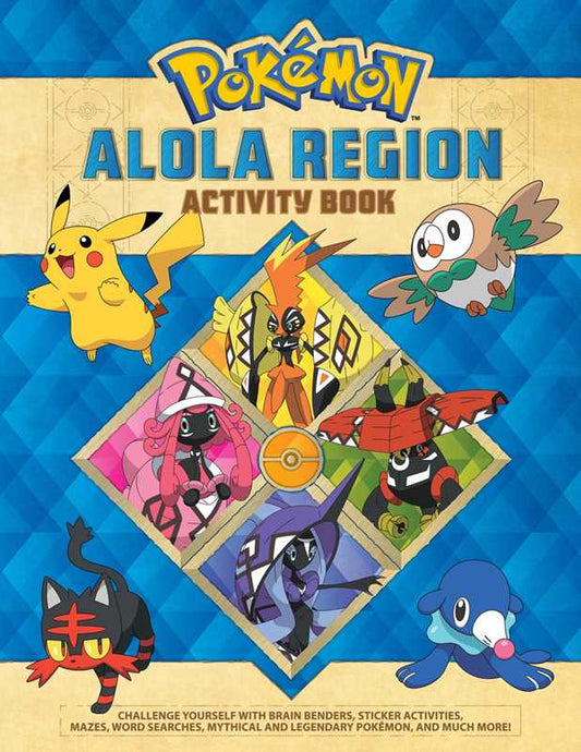 Pokémon Alola Region Activity Book by Lawrence Neves