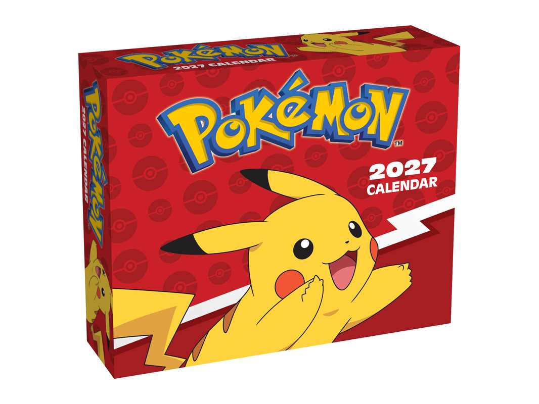 Pokémon 2027 Day-to-Day Calendar by Pokémon
