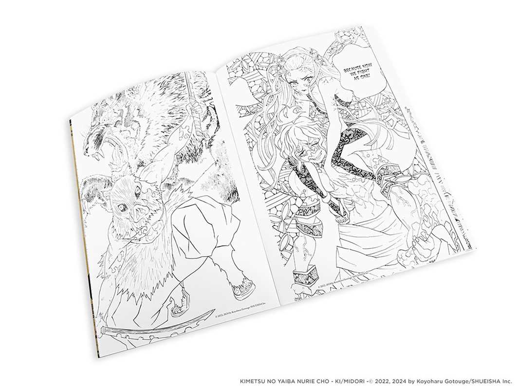 Demon Slayer: Kimetsu no Yaiba: The Official Coloring Book 3 by