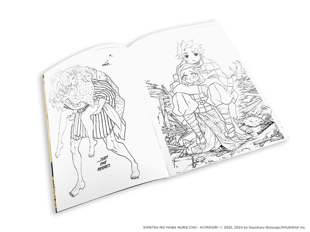 Demon Slayer: Kimetsu no Yaiba: The Official Coloring Book 3 by