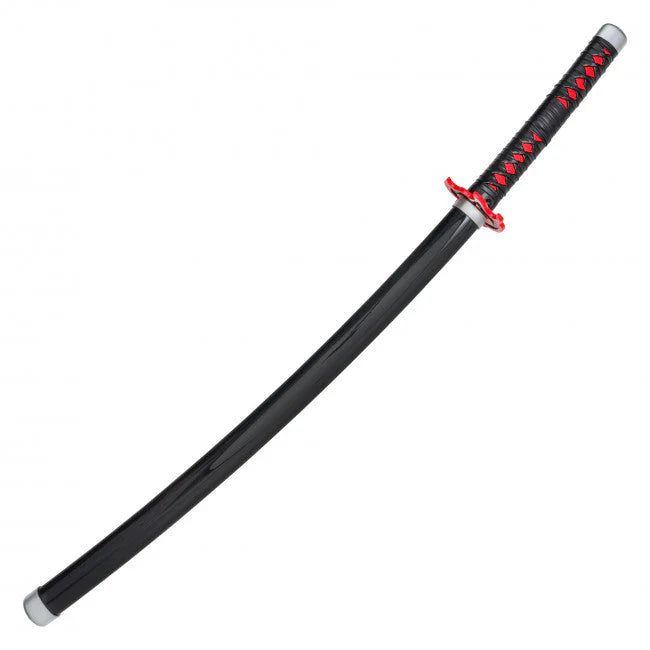 Demon Slayer Flame Hashira's Katana 38.5" Light-Up LED Anime Sword Replica with Scabbard
