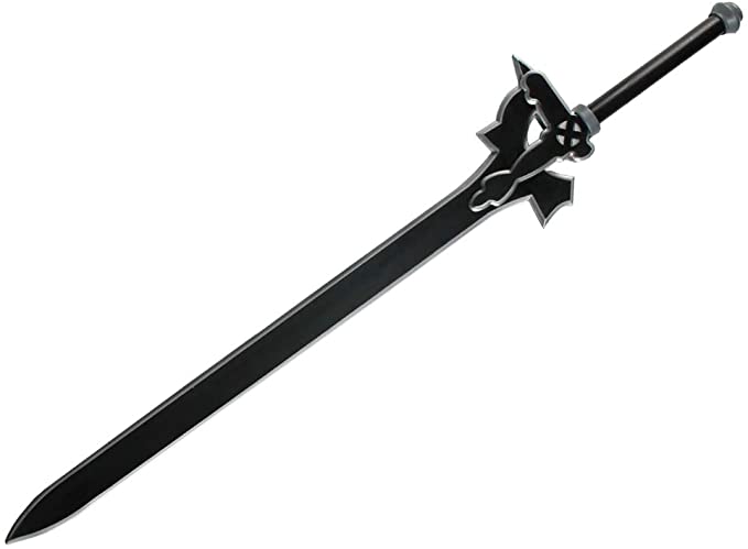 Sword of the Black Swordman Elucidator Cosplay Replica