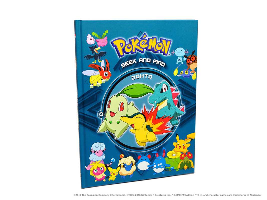 Pokémon Seek and Find: Johto by Viz_Unknown