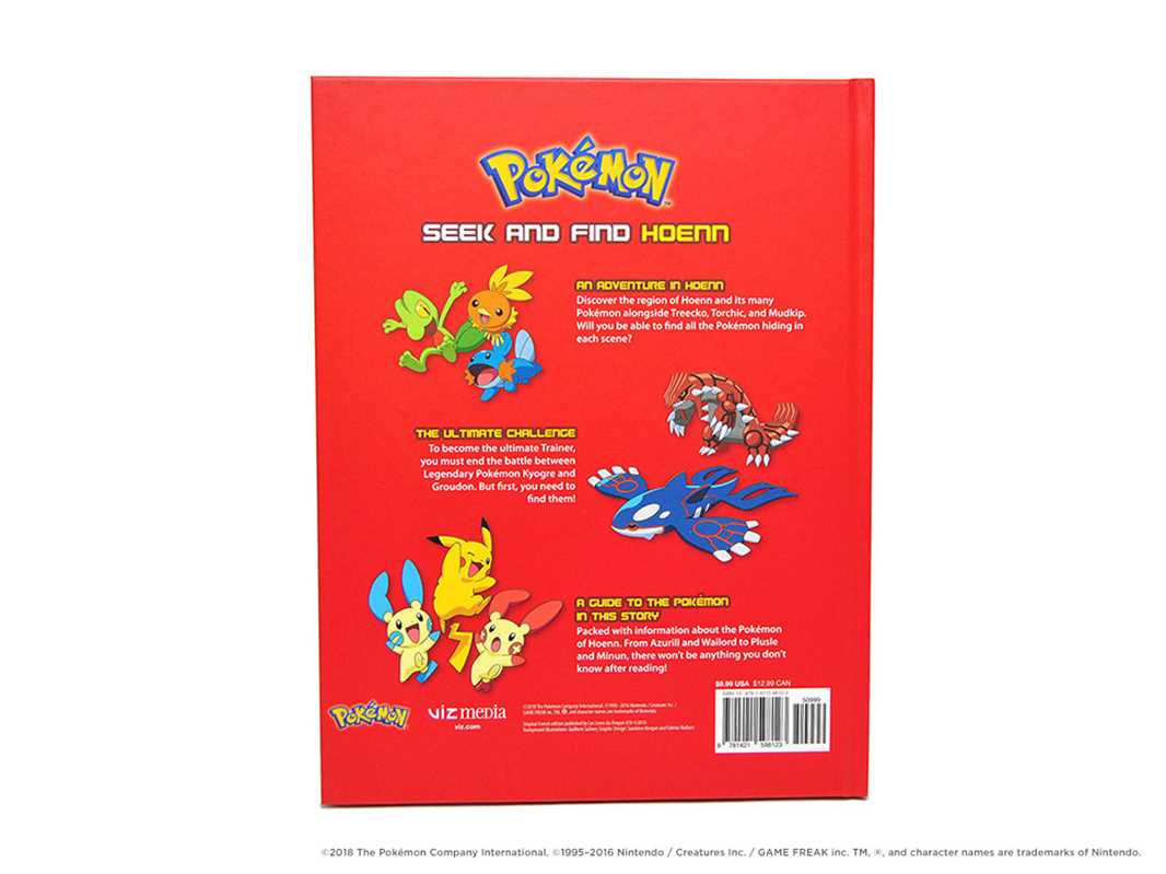 Pokémon Seek and Find: Hoenn by Viz_Unknown