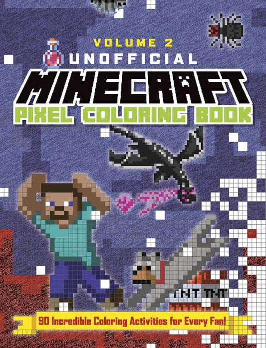 Unofficial Minecraft Pixel Coloring Book by Andrews McMeel Publishing
