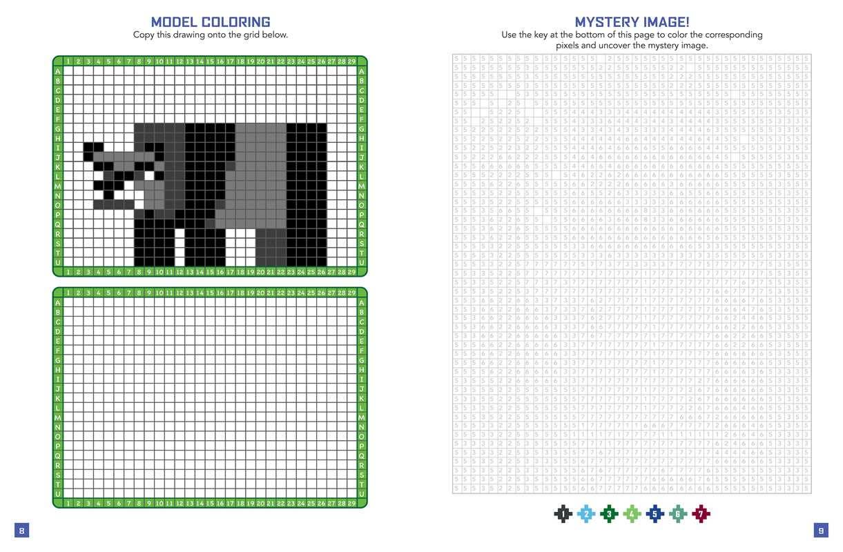Unofficial Minecraft Pixel Coloring Book by Andrews McMeel Publishing