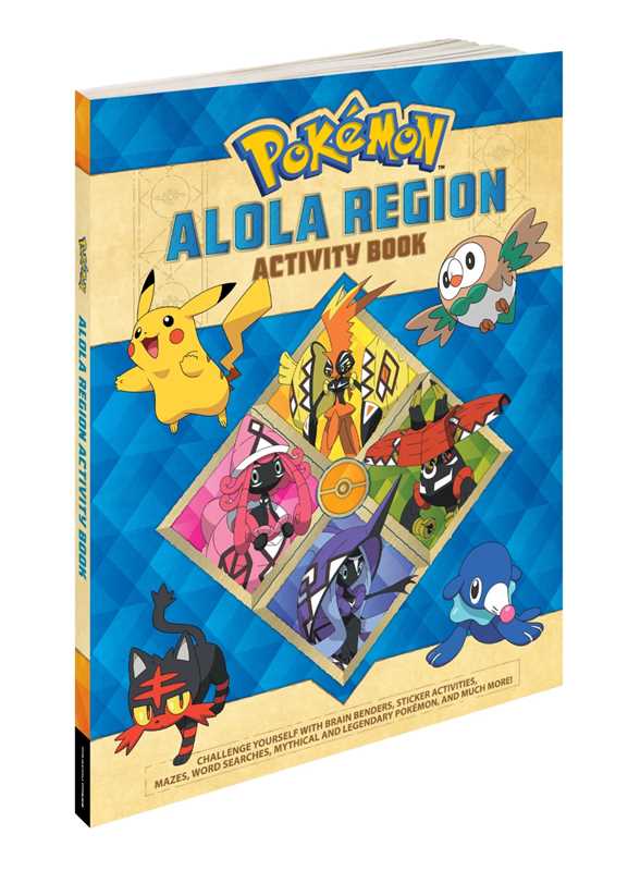 Pokémon Alola Region Activity Book by Lawrence Neves