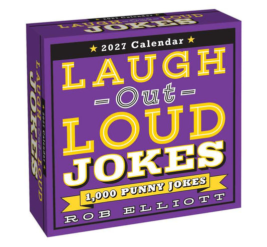 Laugh-Out-Loud Jokes 2027 Day-to-Day Calendar by Rob  Elliott