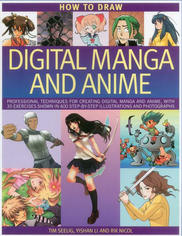 How to Draw Digital Manga and Anime by Tim Seelig
