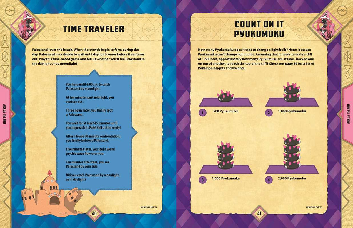 Pokémon Alola Region Activity Book by Lawrence Neves