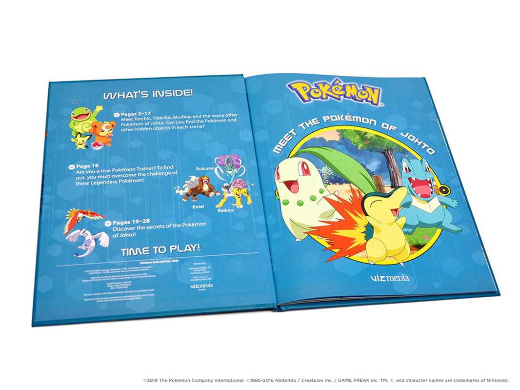Pokémon Seek and Find: Johto by Viz_Unknown