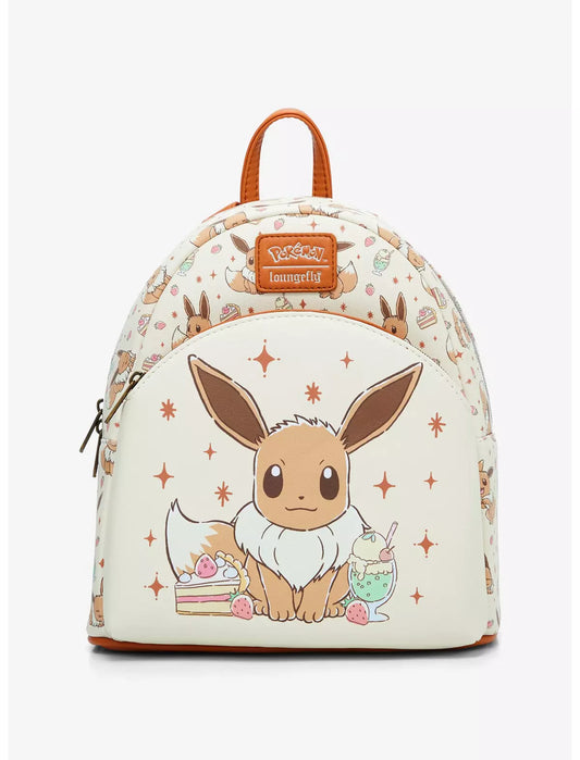 Loungefly Pokemon Eevee Desserts Mini Backpack