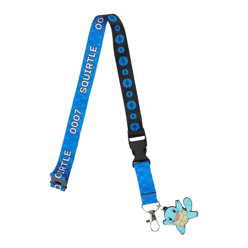 Pokemon Squirtle 007 Lanyard